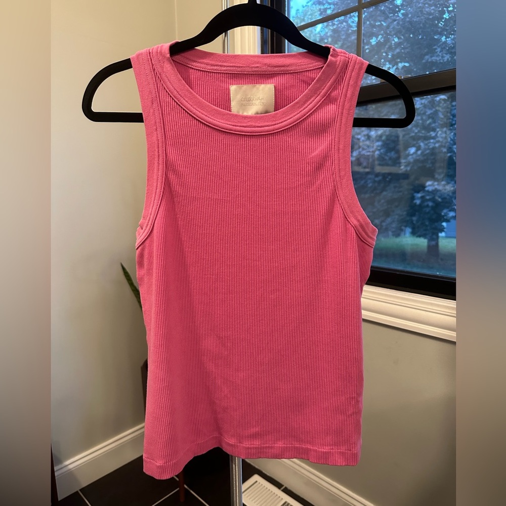 CITIZENS OF HUMANITY RIBBED TANK SIZE LARGE